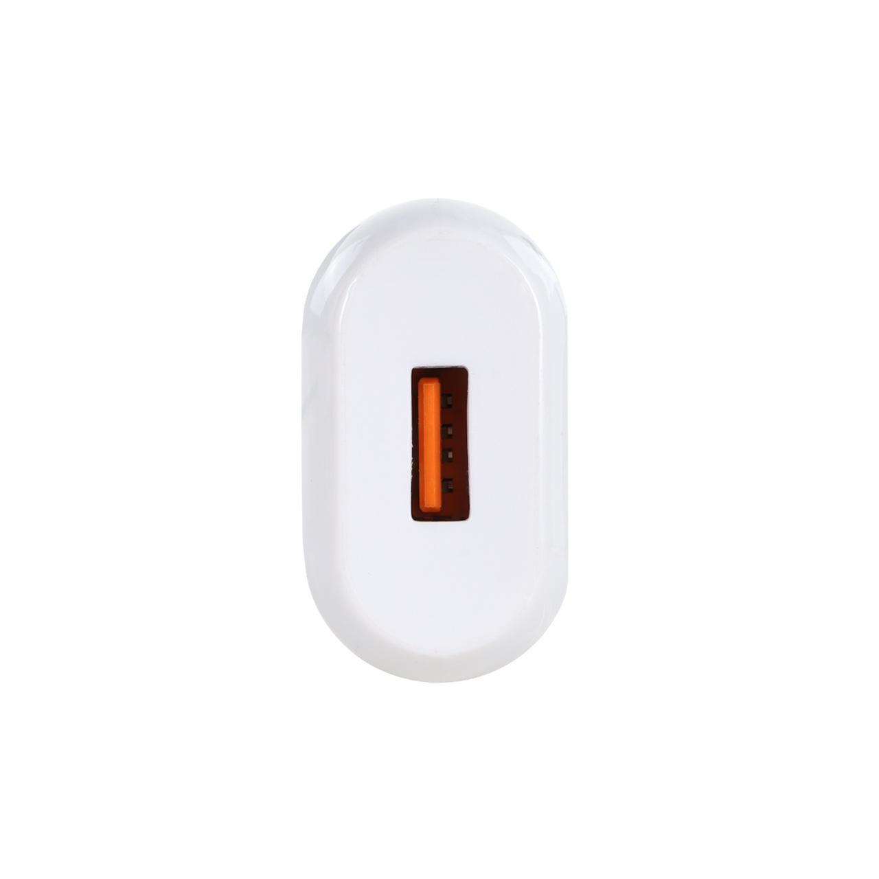 شارژر دیواری فست Nitu مدل NT-TC033 12W سفید به همراه کابل لایتنینگ