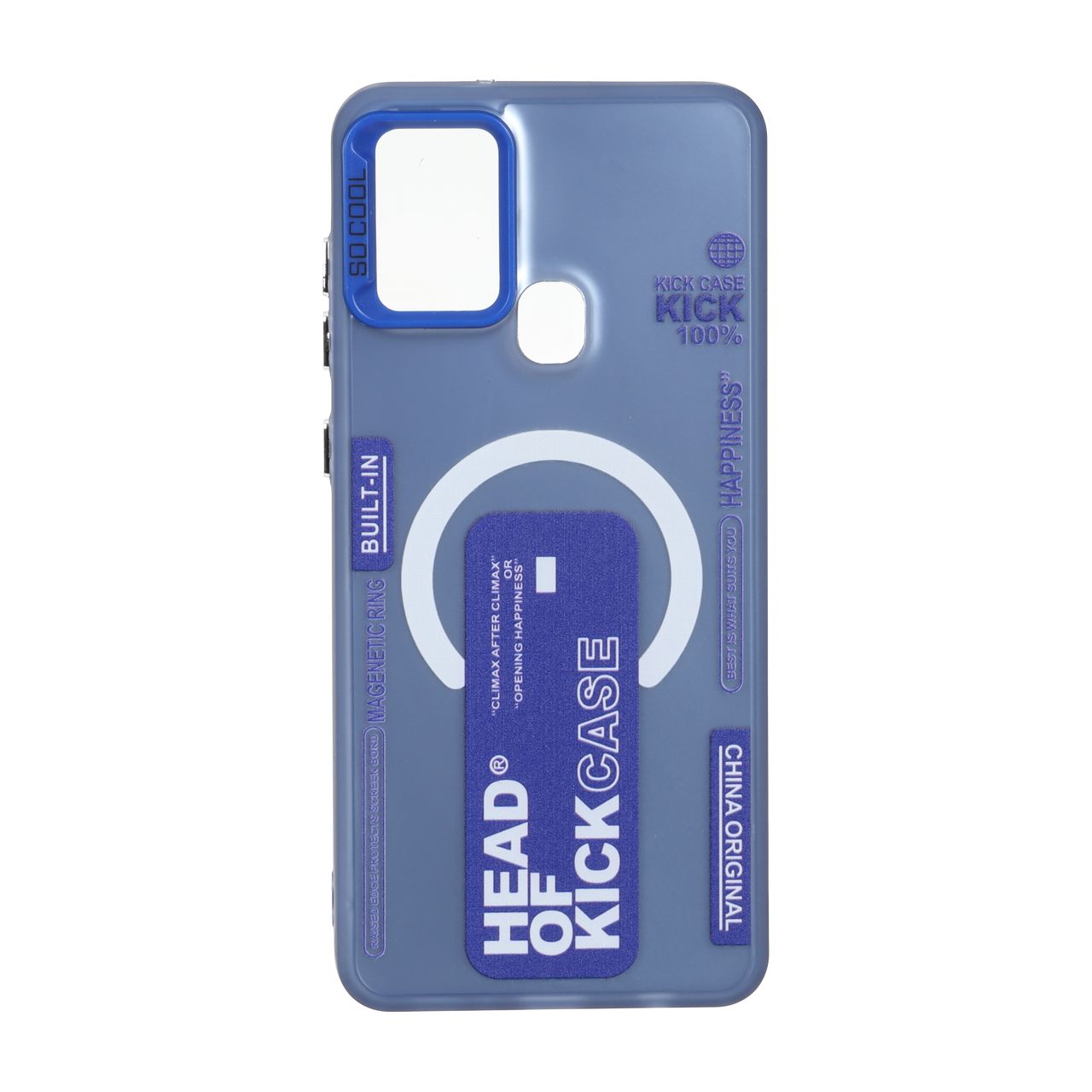 قاب SO COOL طرح مگ سیف Kick Case آبی مناسب برای سامسونگ گلکسی A21s