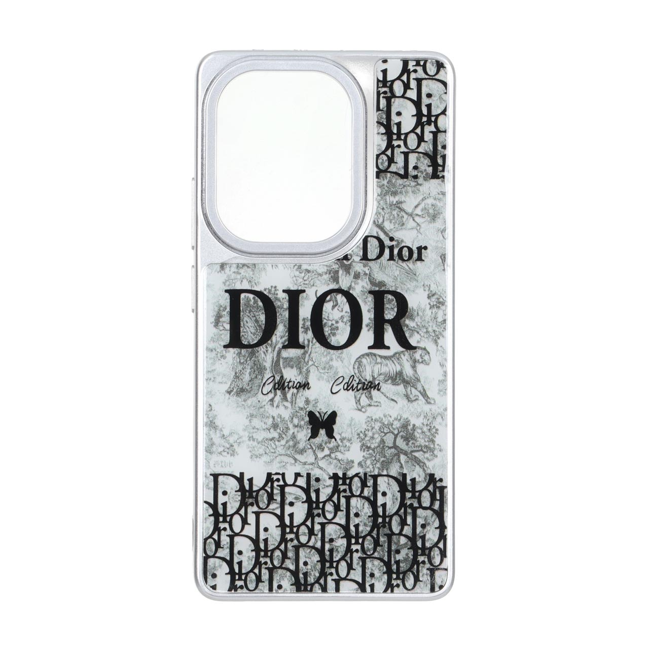 قاب رزینی سیلور طرح Dior با ببر مناسب برای شیائومی ردمی نوت 14 اس، ردمی نوت 13 پرو 4 جی و پوکو ام 6 پرو 4 جی