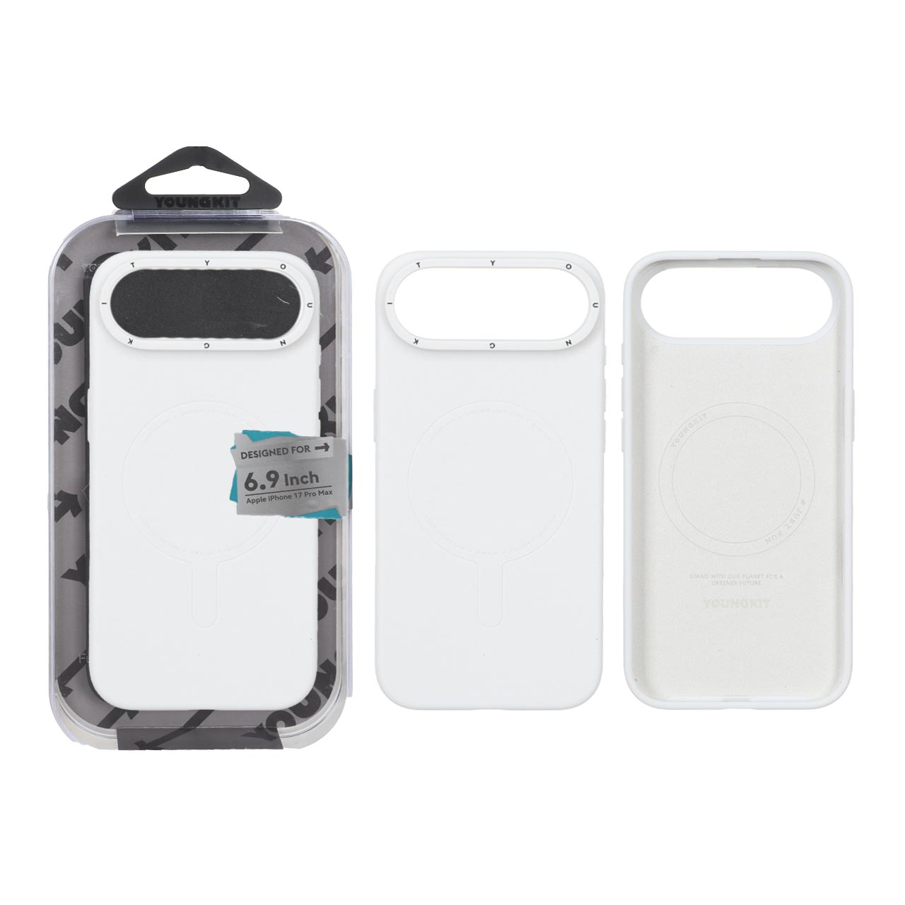 قاب اورجینال YoungKit Magsafe مدل Apple iPhone 17 Air - سفید