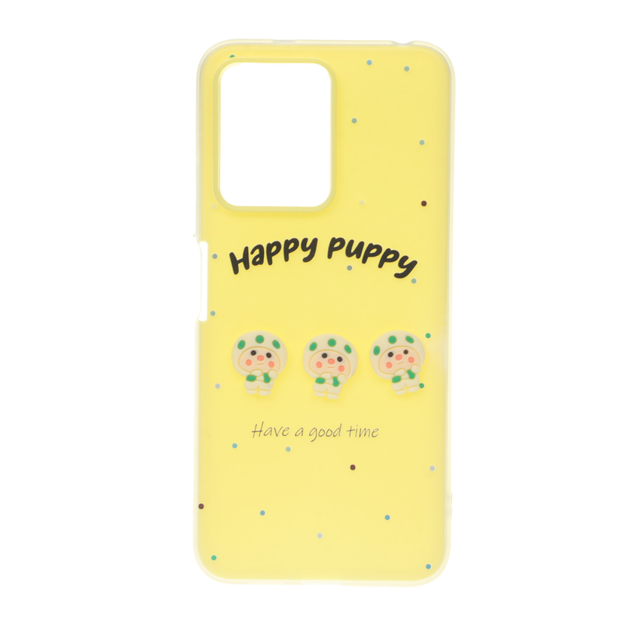 قاب طرح Puppy عروسک برجسته مناسب برای شیائومی ردمی نوت ۱۲ 4G