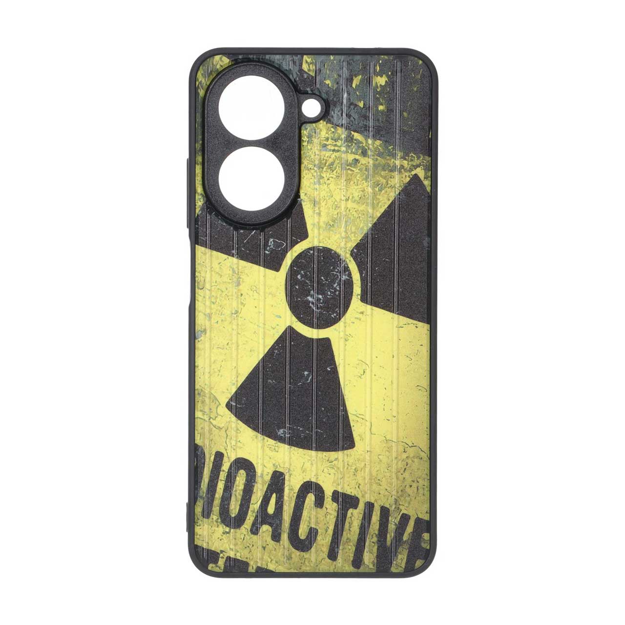 قاب طرح Radioactive محافظ لنز برجسته مناسب برای شیائومی ردمی A5 و پوکو C71