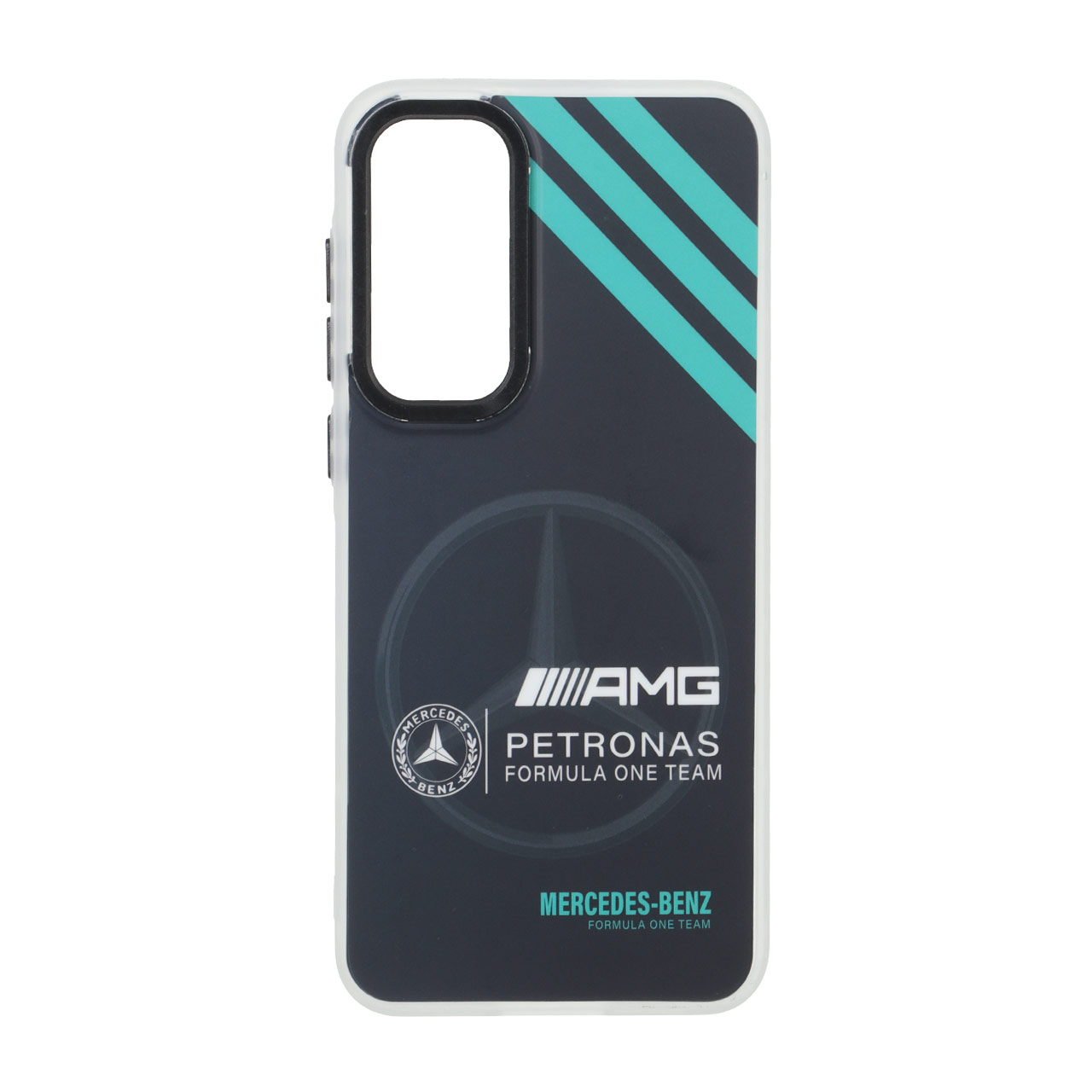 قاب طرح مرسدس بنز AMG پتروناس دور ژله ای مات مناسب برای سامسونگ گلکسی A35 و A55