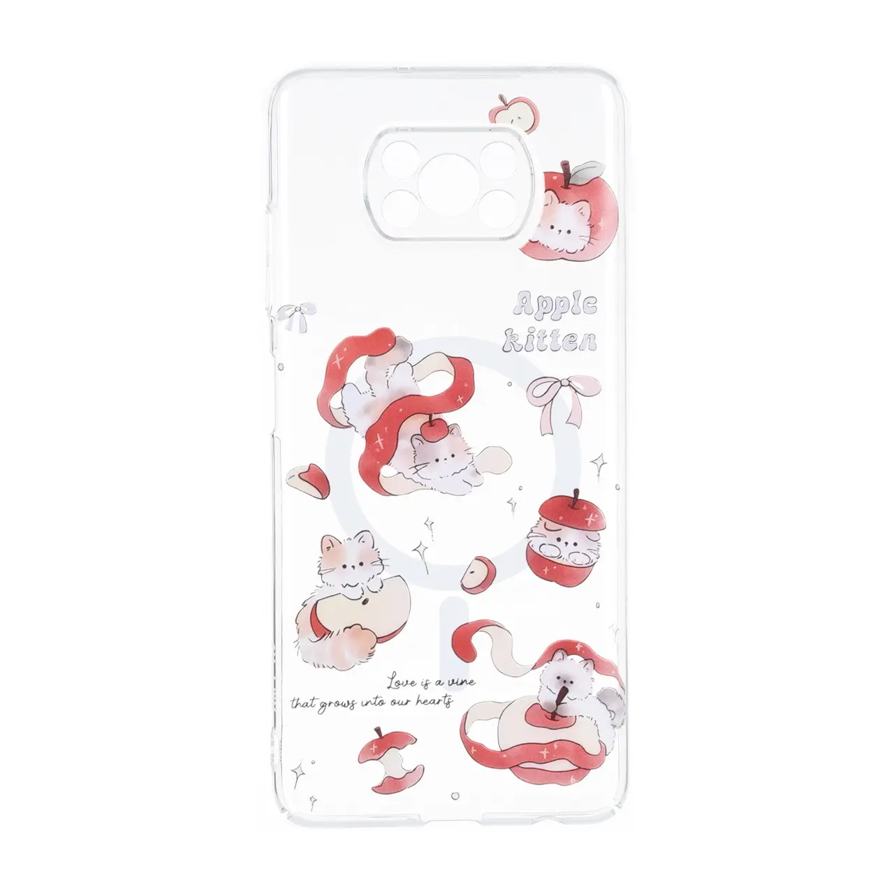 قاب Cute کریستالی طرح مگ سیف محافظ لنزدار Xiaomi Poco X3 / Poco X3 Pro / Poco X3 NFC - کد 30
