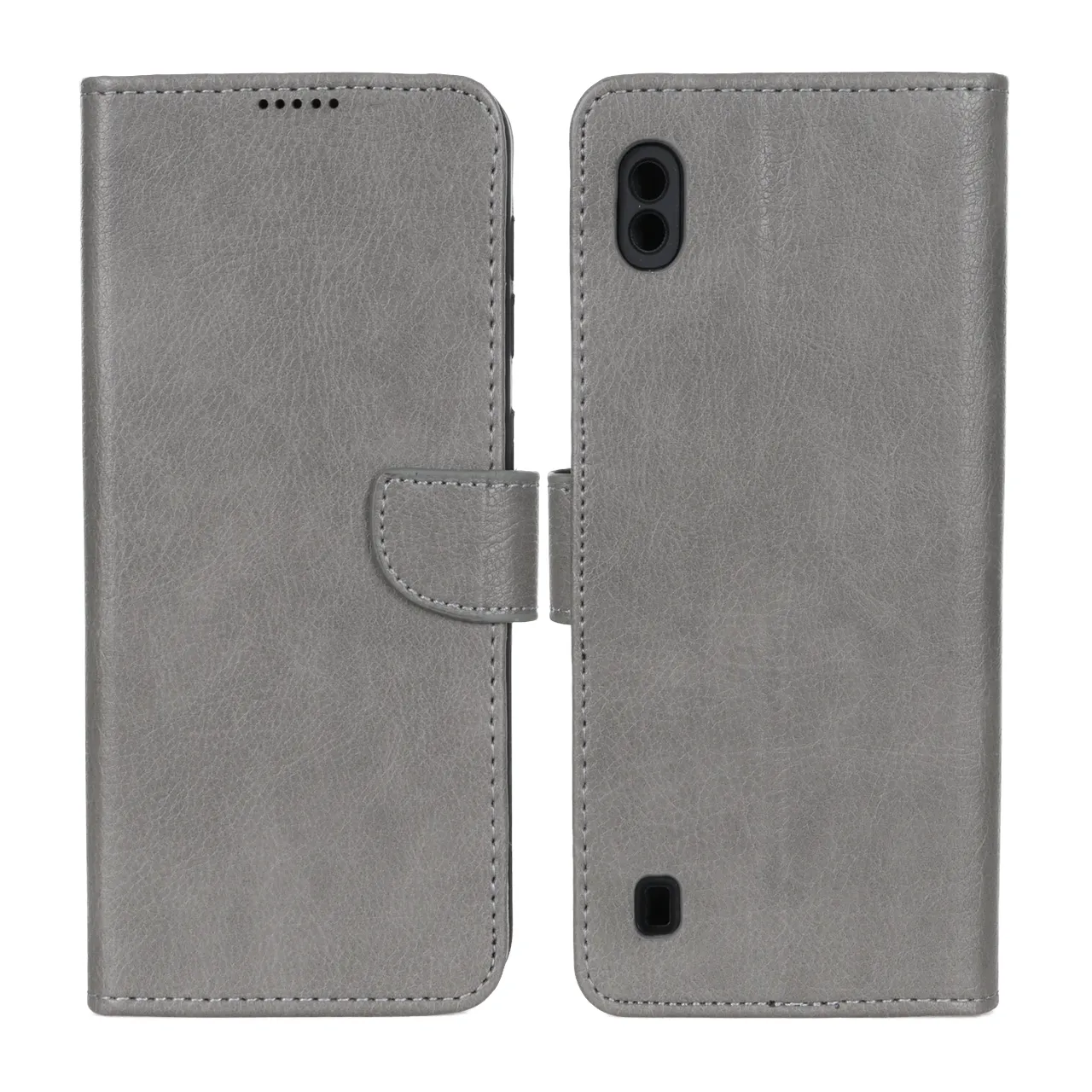 کیف چرمی مگنتی محافظ لنزدار KRF مناسب برای Samsung Galaxy A10 و M10