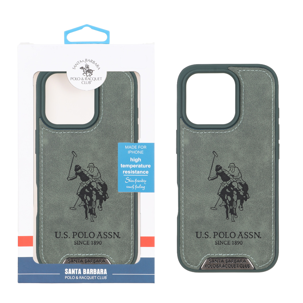 قاب جیر US Polo Assn مناسب برای آیفون 16 پرو