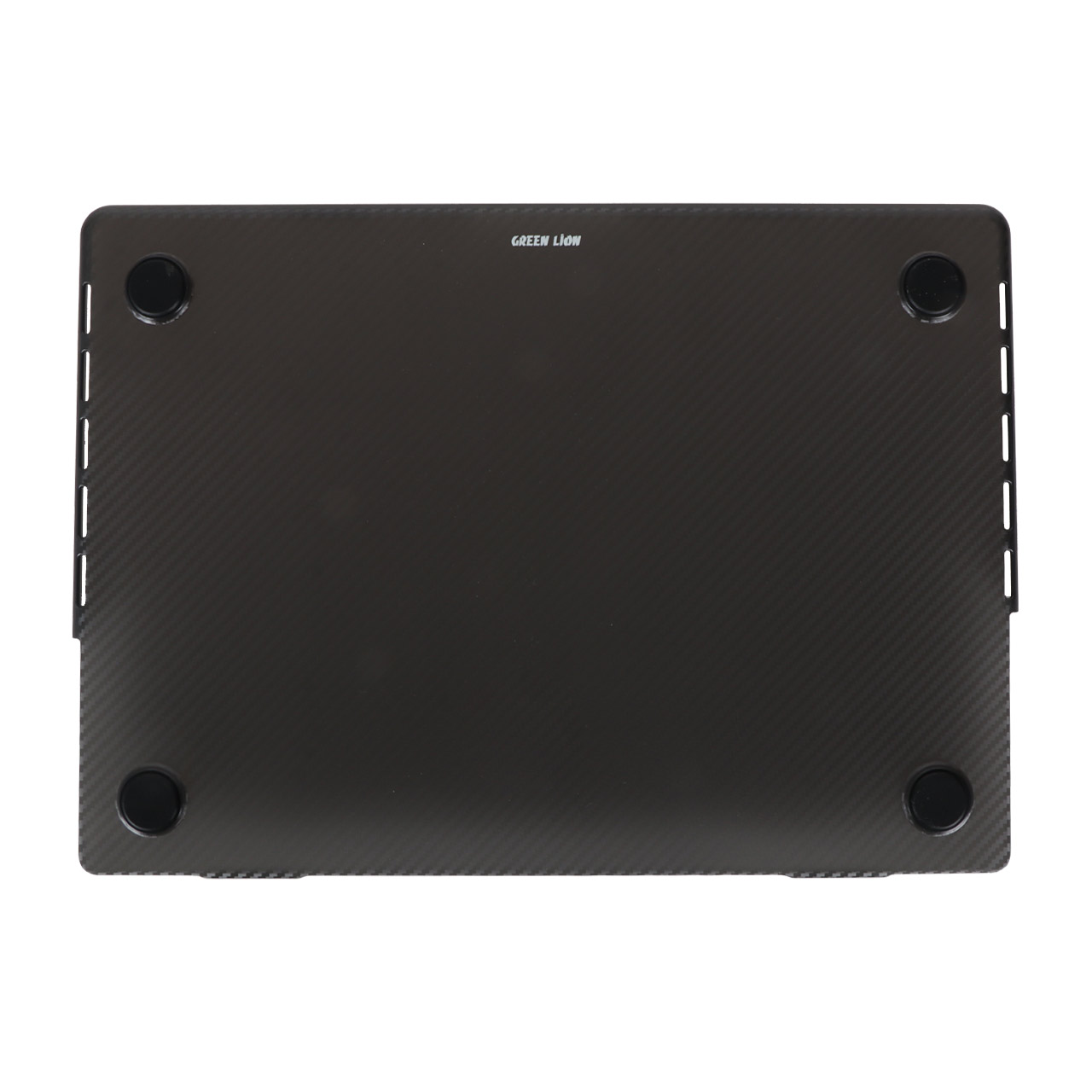 کاور مک بوک پرو 2021 ابعاد 14 اینچ Green Lion مدل Carbon Fiber Grain GNCFM14P21BK - مشکی