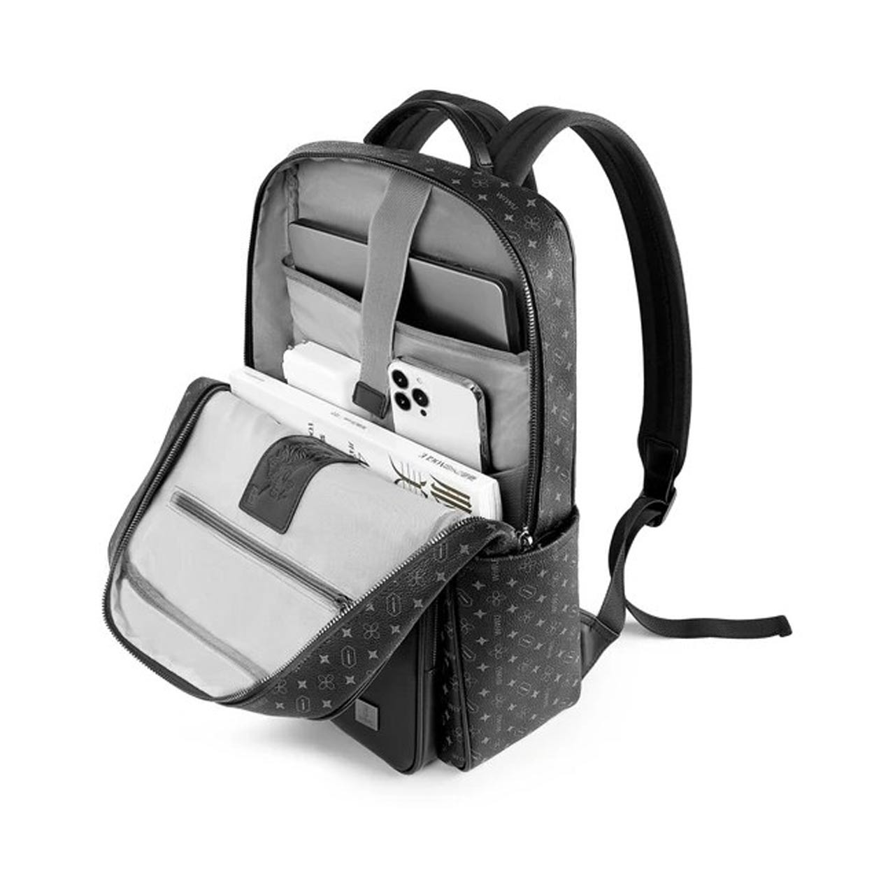 کوله پشتی لپ تاپ 15.6 اینچی Wiwu مدل Master FingerPrint Lock BackPack - مشکی