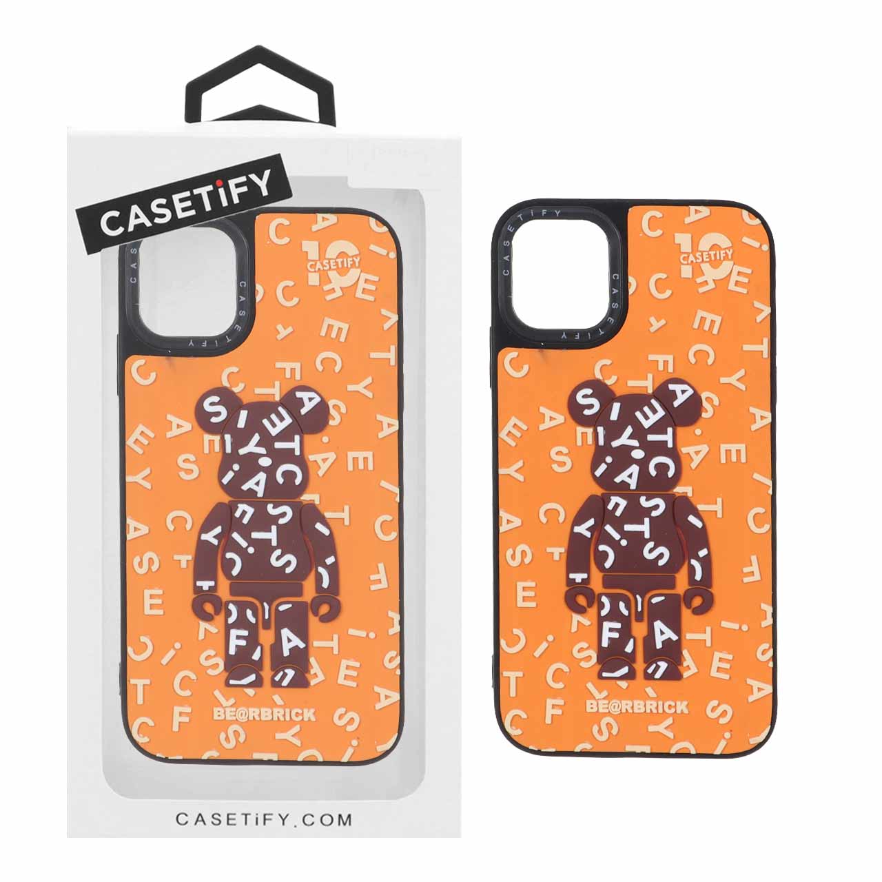 قاب Casetify طرح برجسته BE@RBRICK (خرس فانتزی) مناسب برای آیفون 11