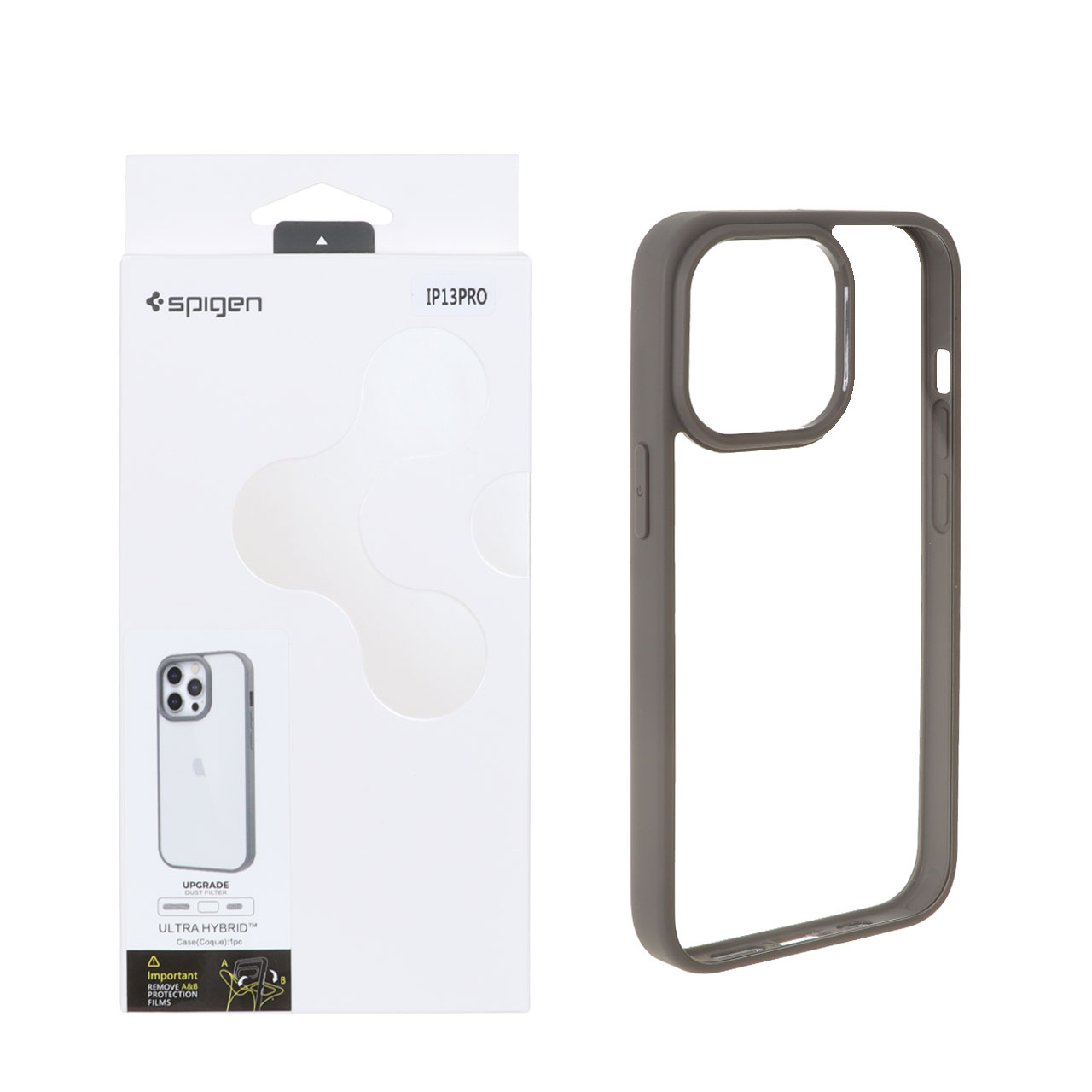قاب Spigen Ultra Hybrid با توری اسپیکر فلزی مناسب برای آیفون ۱۳ پرو