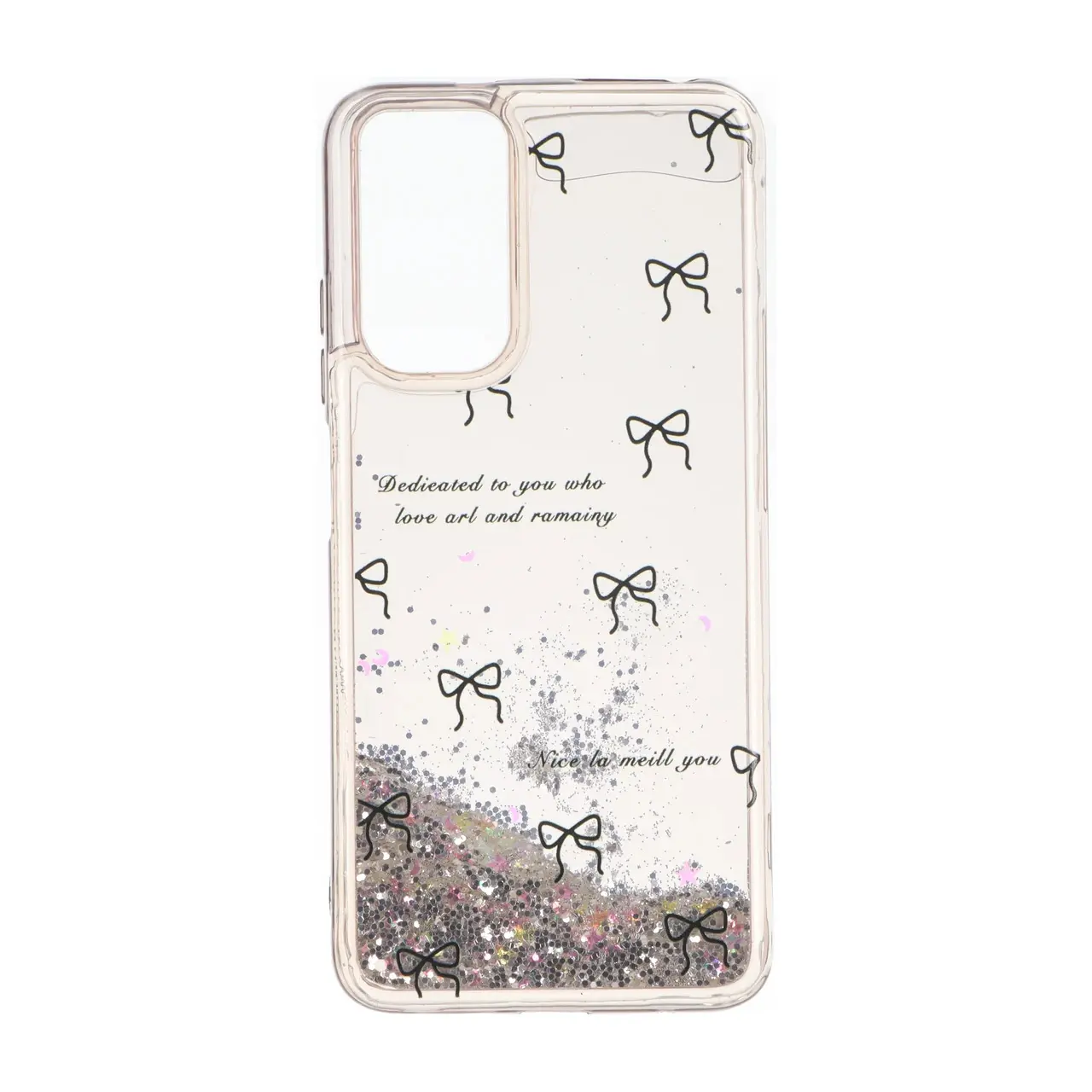 قاب آکواریومی اکلیلی طرح دار دور ژله ای Xiaomi Redmi Note 12S / Xiaomi Redmi Note 11 4G / Redmi Note 11S - کد 206