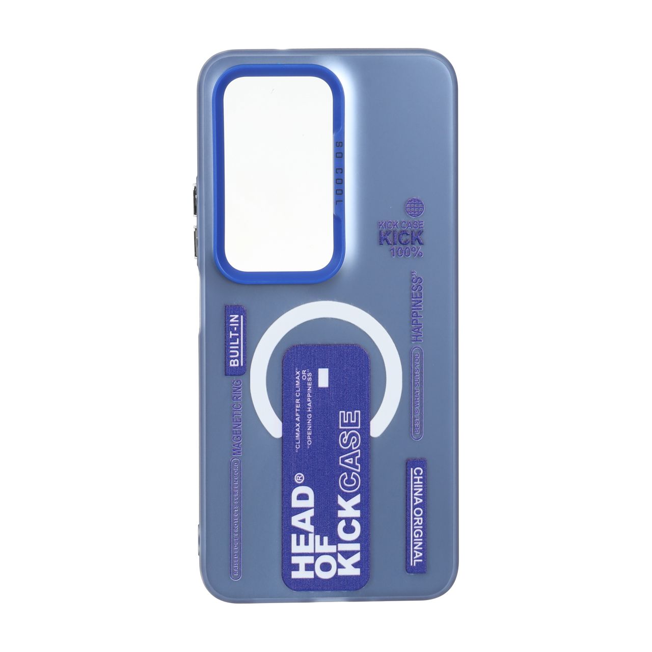 قاب SO COOL طرح مگ سیف Kick Case مناسب برای شیائومی ردمی 15 4G آبی