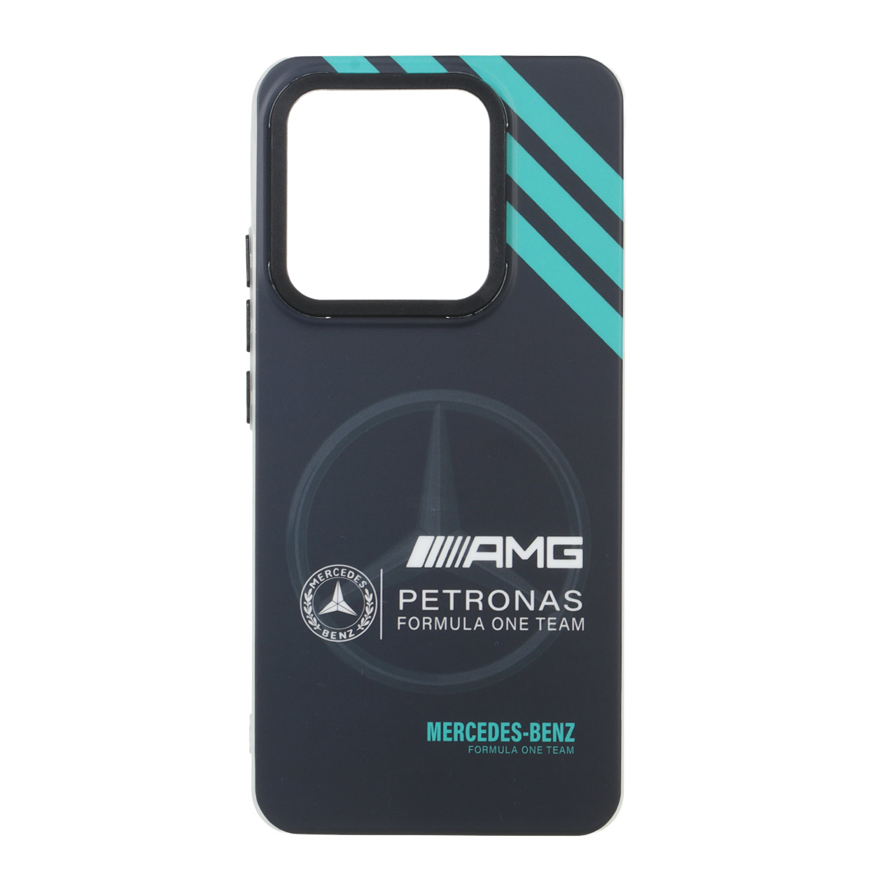 قاب طرح مرسدس بنز AMG پتروناس Formula One Team (F1) دور ژله ای مات مناسب برای شیائومی ردمی نوت ۱۴ 4G