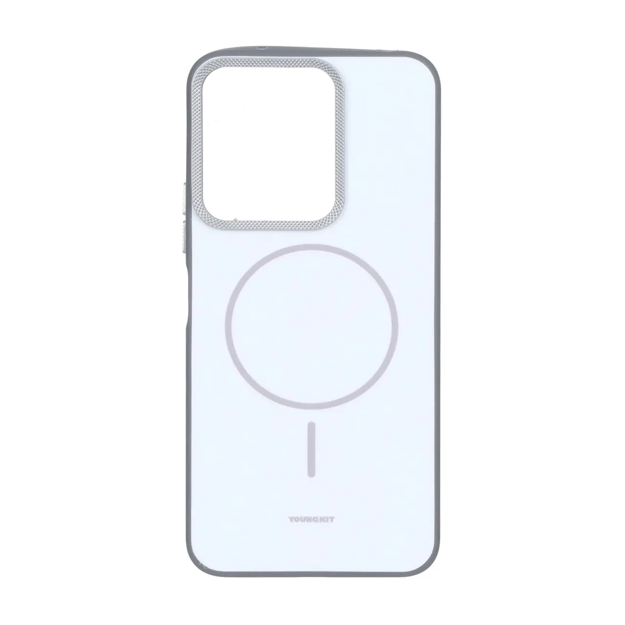 قاب Youngkit طرح مگ سیف دور لنز کربن مناسب برای شیائومی ردمی 13 ایکس / ردمی 13 4G / پوکو M6 4G - سفید