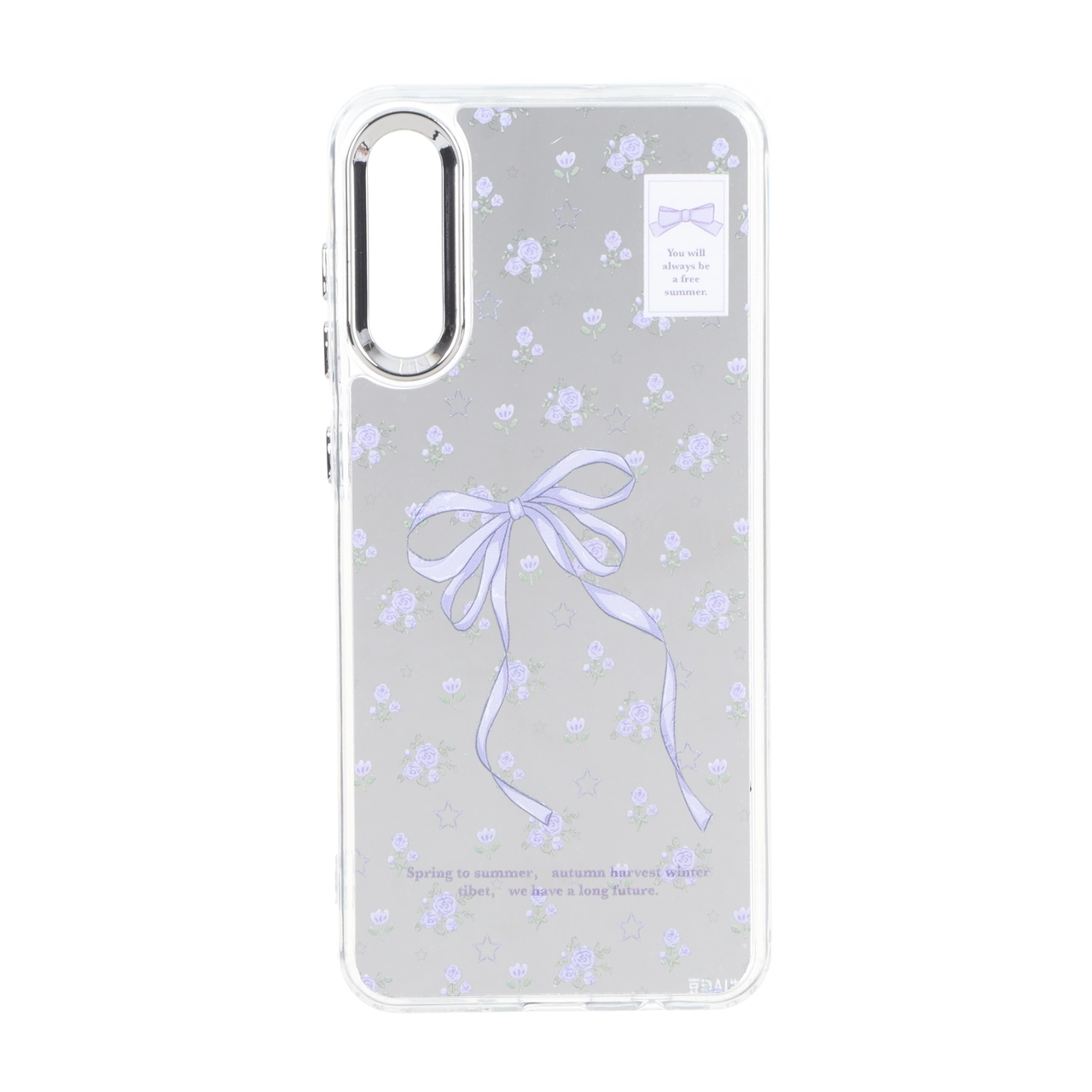قاب آینه ای طرح دار لنز متال Samsung Galaxy A70 / A70s - کد 479