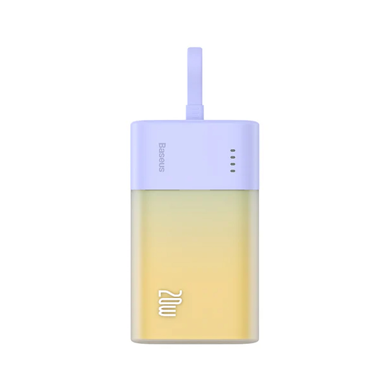پاوربانک 20 وات 5200 میلی آمپر (فست شارژ) Baseus مدل Popsicle PPKDC05I 