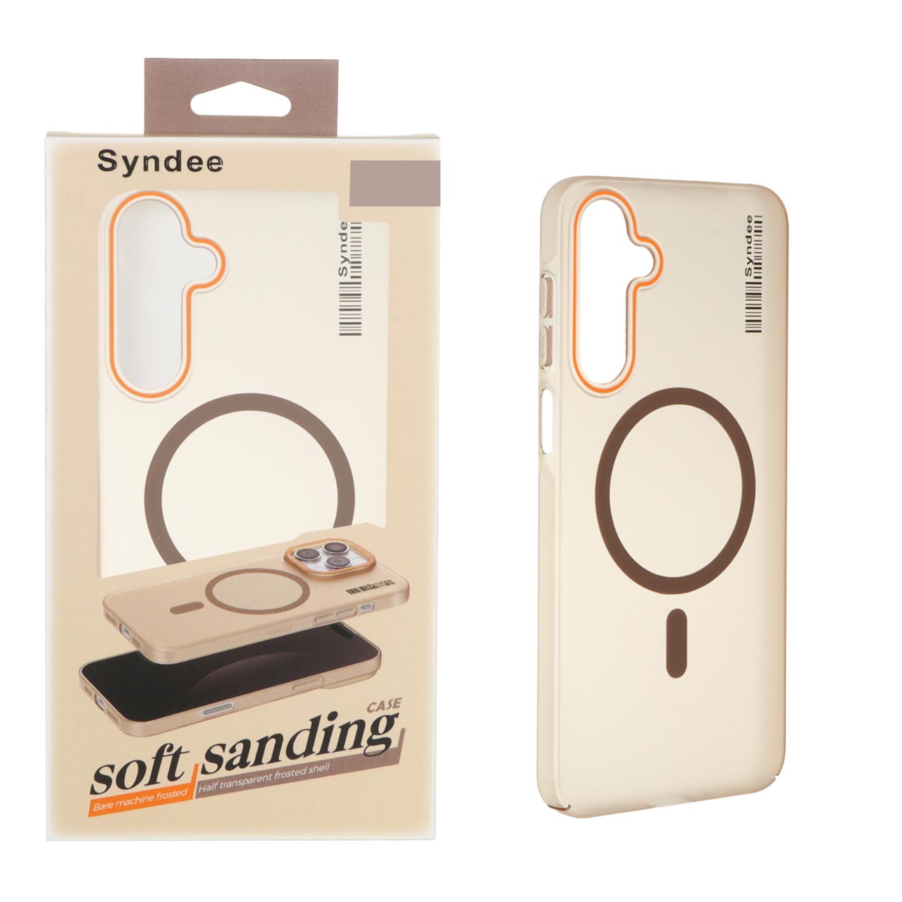 قاب طرح Syndee پشت مات مگ سیف مناسب برای سامسونگ گلکسی A16