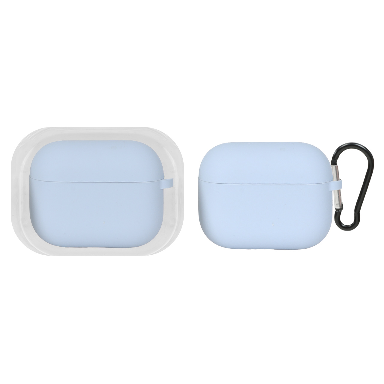 کاور سیلیکونی اورجینال مناسب ایرپاد پرو 3 Apple AirPods Pro 3 - آبی روشن