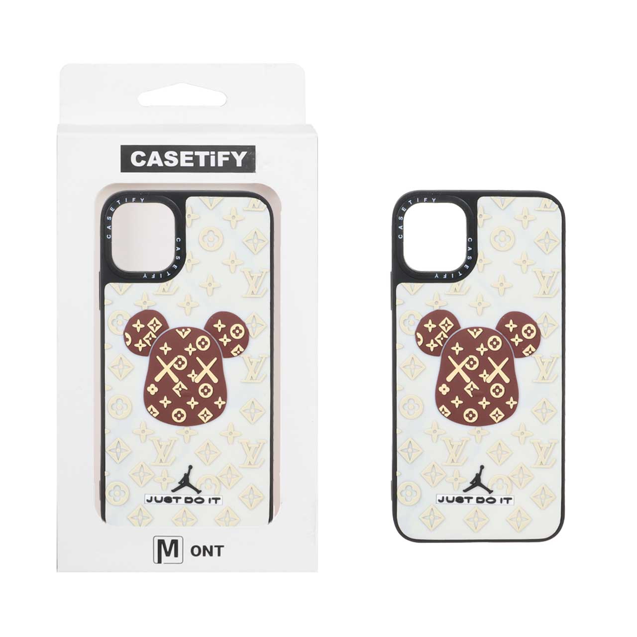 قاب Casetify طرح خرس LV و Just Do It مناسب برای آیفون 11 پرو مکس