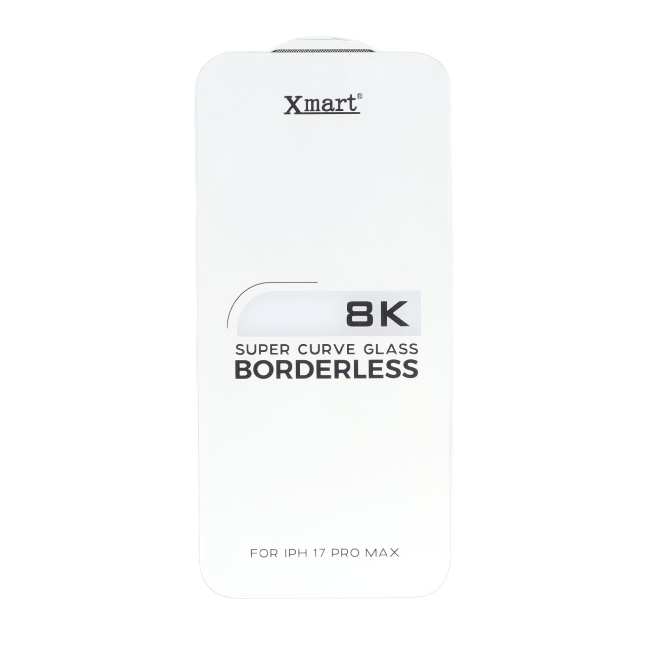 محافظ صفحه نمایش شیشه ای اورجینال XMART Super Curve 8K مناسب برای آیفون 17 پرو مکس