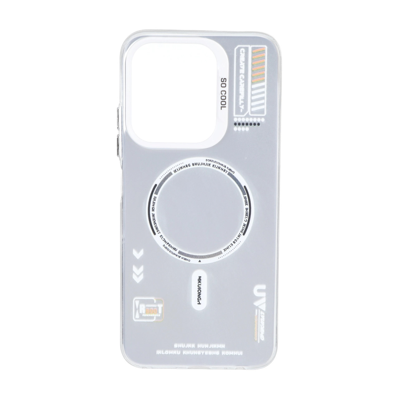 قاب SO COOL طرح مگ سیف RT مدل نسخه گلوبال Xiaomi Redmi 15C / Poco C85 - سفید