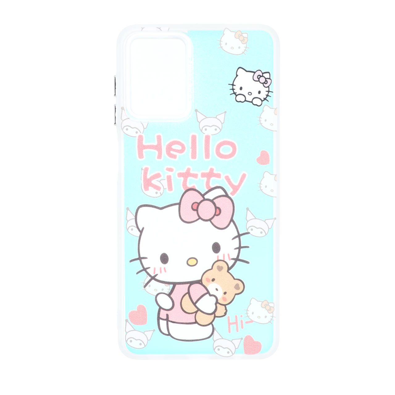 قاب هولوگرامی طرح Hello Kitty مناسب برای سامسونگ A12 / M12 / F12