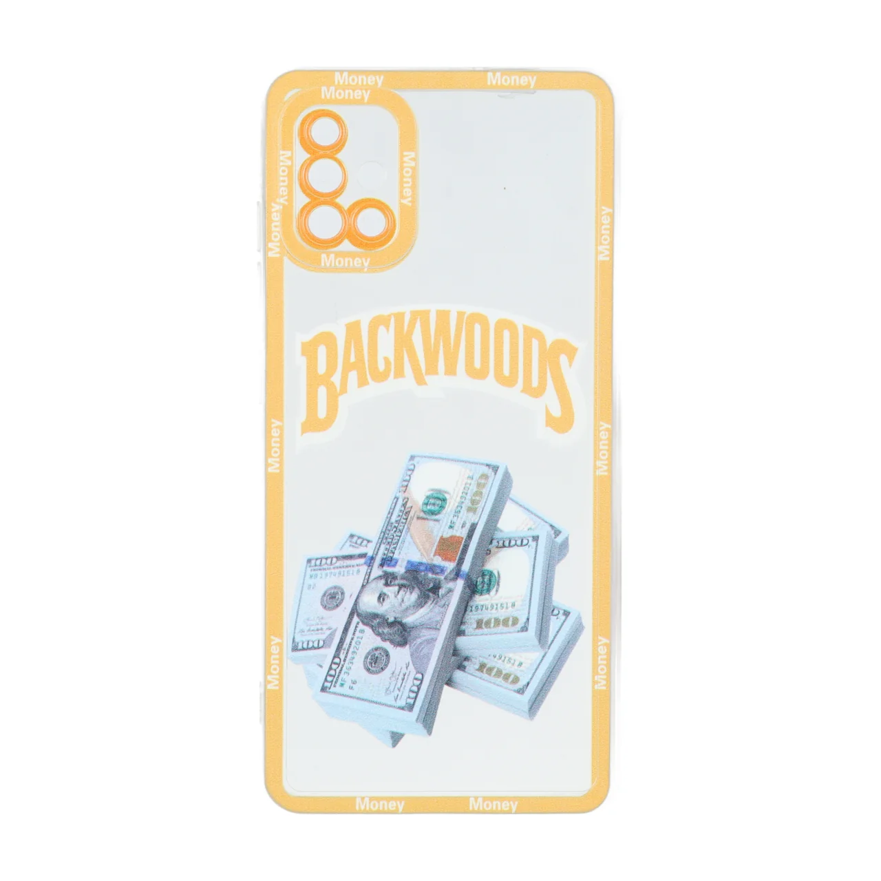 قاب ژله ای طرح دار دور رنگی طرح Money مناسب برای سامسونگ گلکسی A51 و M40s