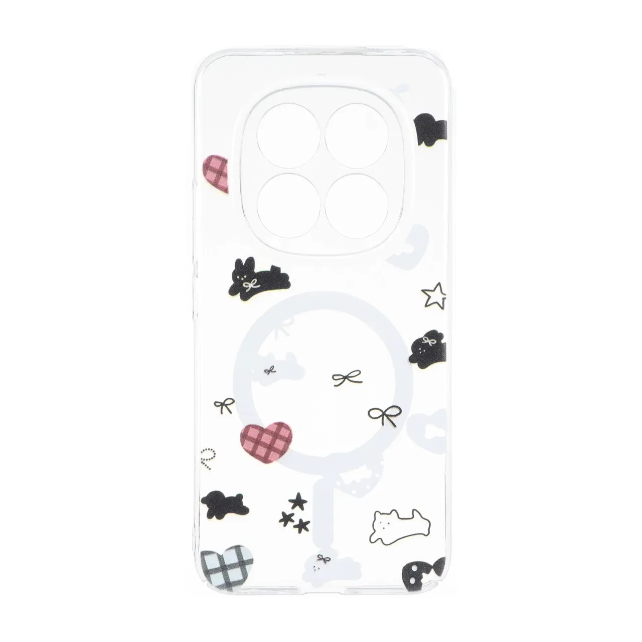 قاب Cute کریستالی طرح مگ سیف محافظ لنزدار Xiaomi Redmi Note 15 Pro 5G / Note 15 Pro Plus / Poco M8 Pro 5G - کد 131