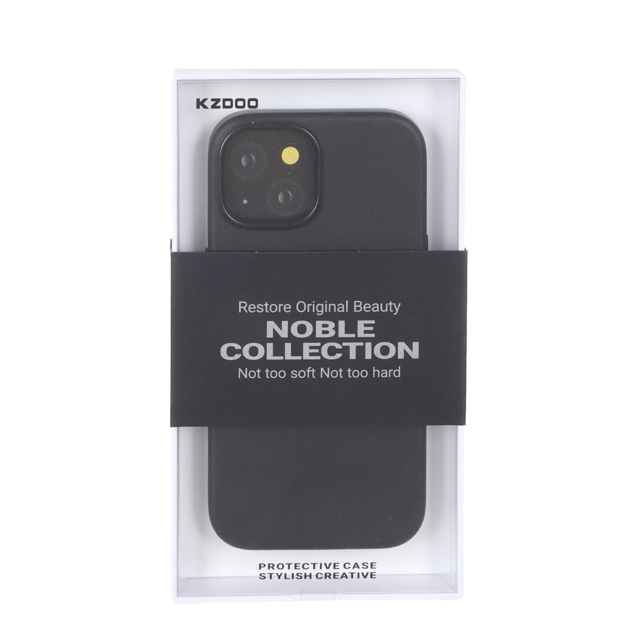قاب Original KDoo Noble مشکی مناسب برای آیفون ۱۵، آیفون ۱۴ و آیفون ۱۳