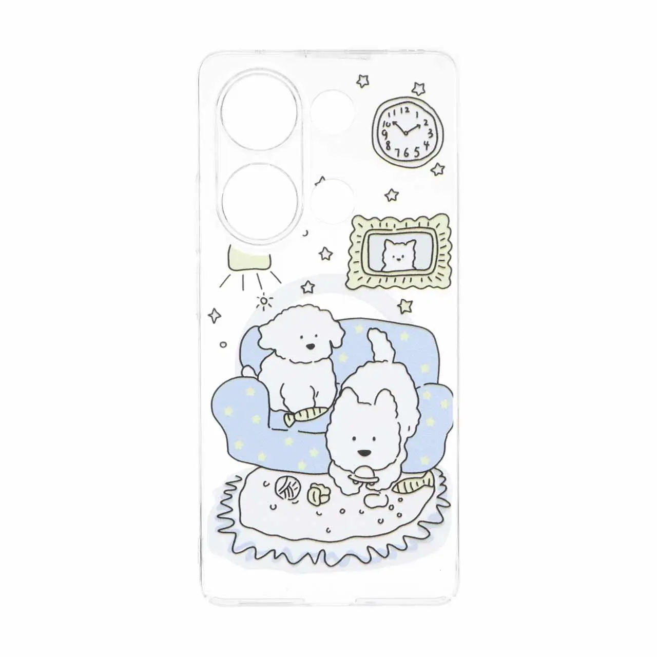 قاب Cute کریستالی طرح مگ سیف محافظ لنزدار Xiaomi Redmi Note 14S / Note 13 Pro 4G / Poco M6 Pro 4G - کد 127