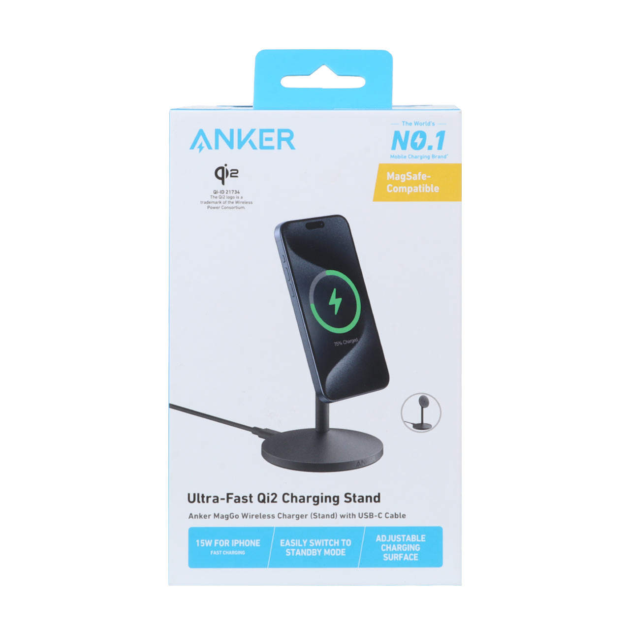 شارژر وایرلس ANKER مدل A25X1H11