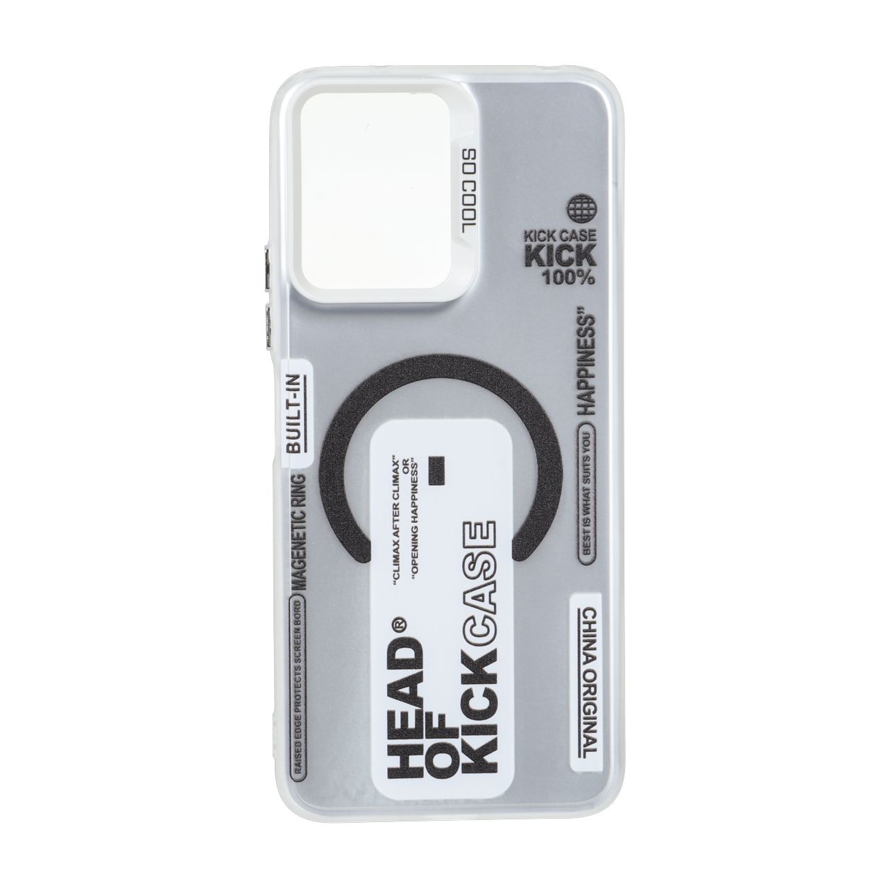 قاب SO COOL طرح مگ سیف Kick Case مناسب برای شیائومی ردمی ۱۲ / پوکو ام ۶ پرو 5G