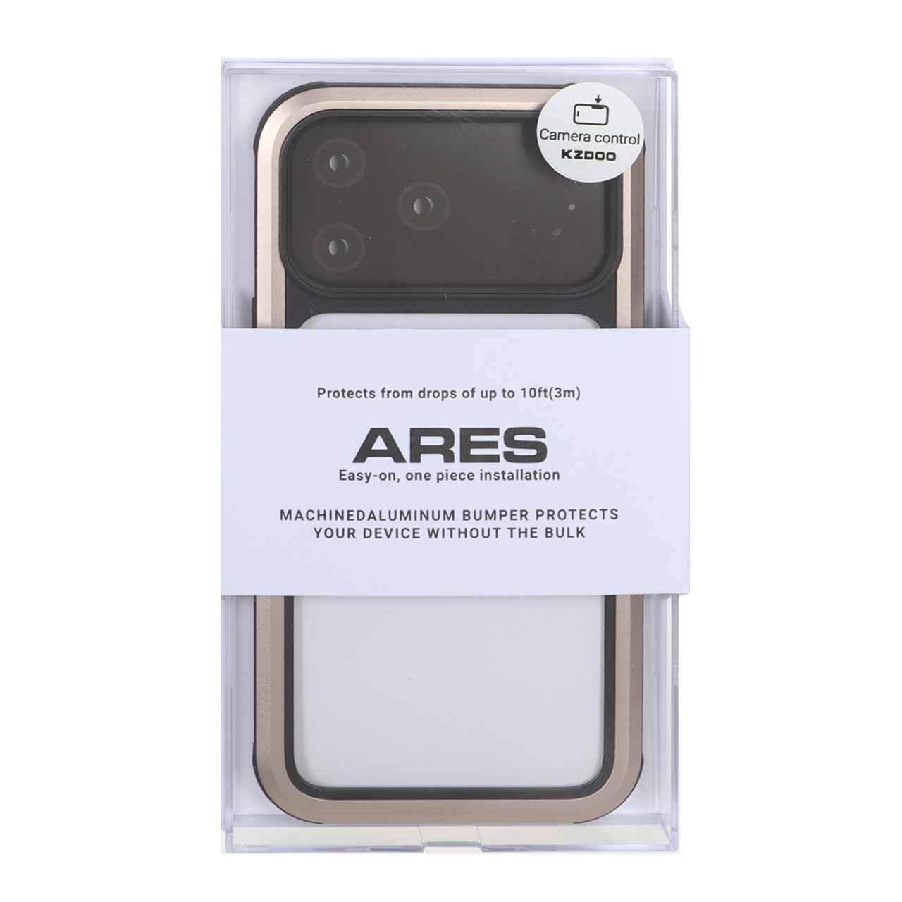 قاب Original KDoo Ares مدل Apple iPhone 17 Pro Max - طلایی