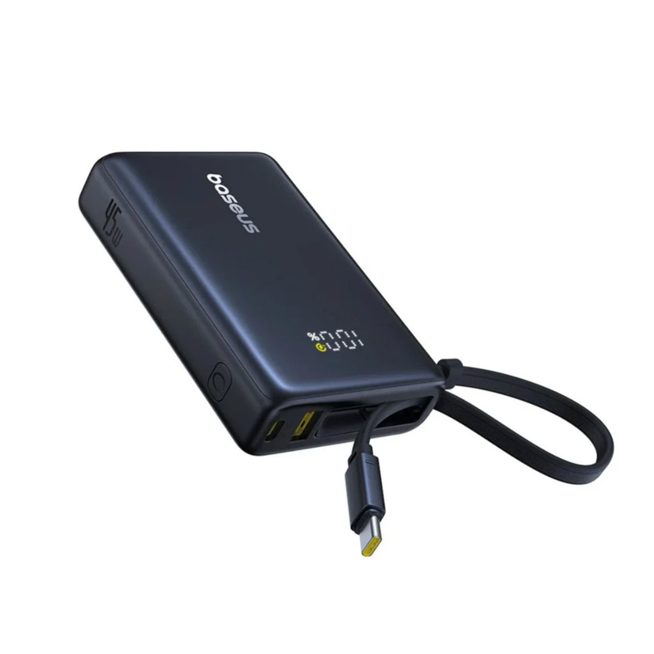 پاوربانک فست شارژ 10000 میلی آمپر ساعت بیسوس مدل PicoGO PPPG-1W45C 45W مشکی