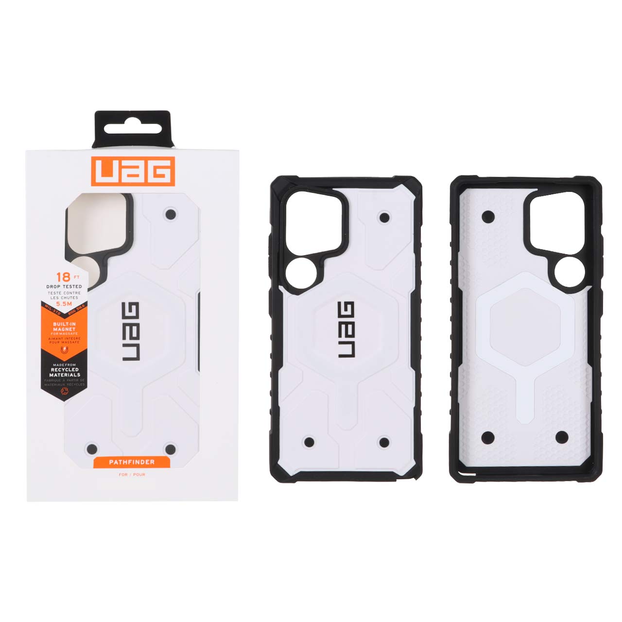 قاب UAG مدل Pathfinder ضد ضربه با قابلیت مگ سیف (Magsafe-Hidden) مناسب برای سامسونگ گلکسی S25 اولترا