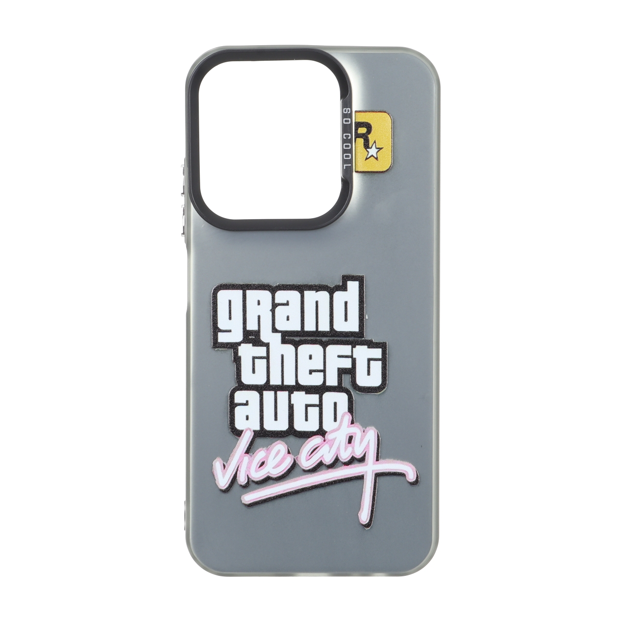 قاب SO COOL طرح Grand Theft Auto Vice City با محافظ لنز و دکمه‌های کرومی مناسب برای شیائومی ردمی 15C و پوکو C85