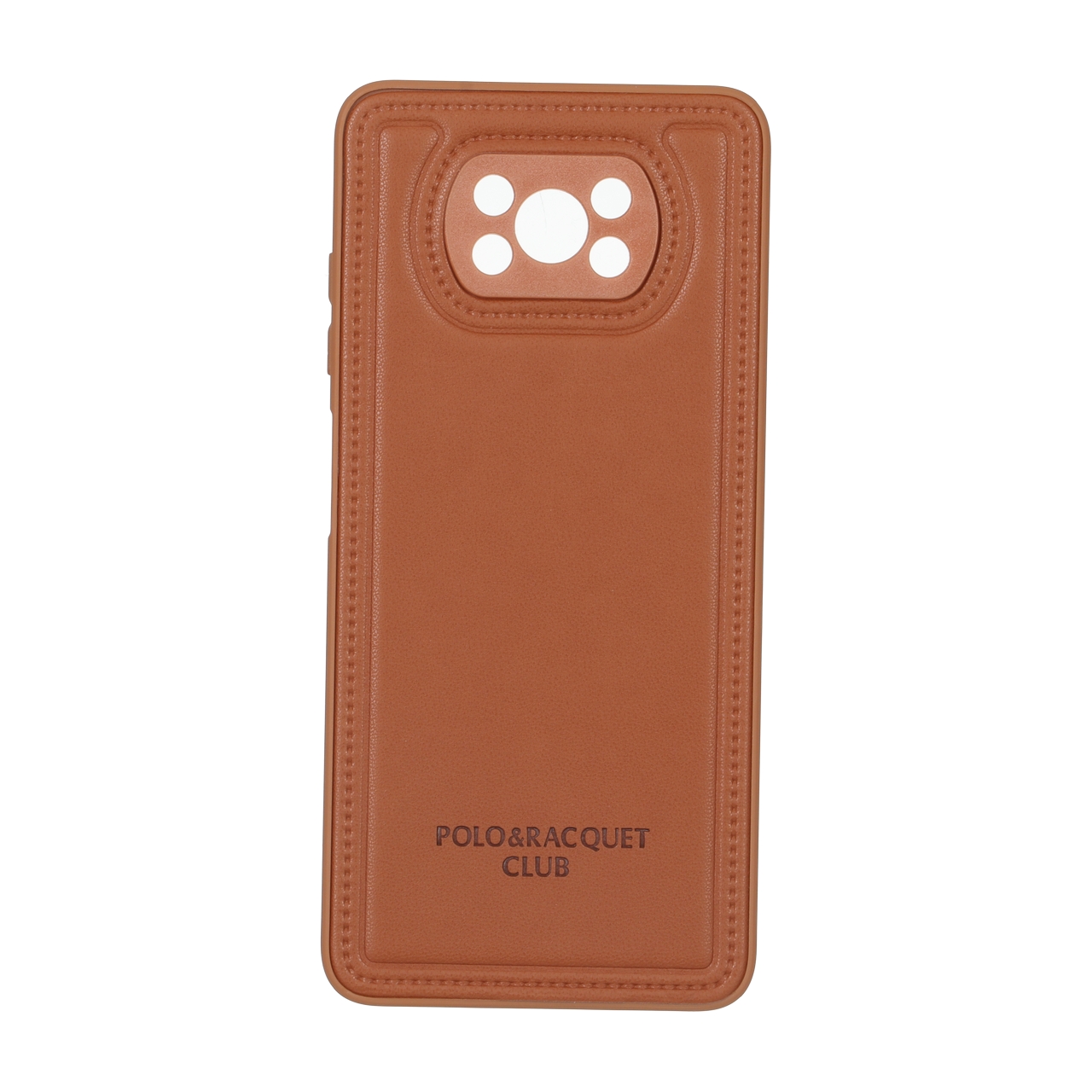 قاب طرح Polo دوخت چرمی محافظ لنزدار مناسب برای شیائومی پوکو X3، پوکو X3 پرو و پوکو X3 NFC