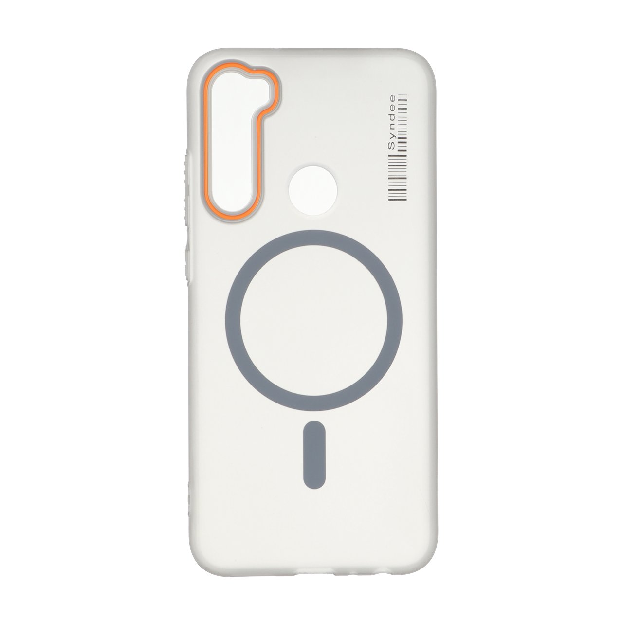 قاب Syndee پشت سخت مات MagSafe طوسی مناسب برای شیائومی ردمی نوت 8