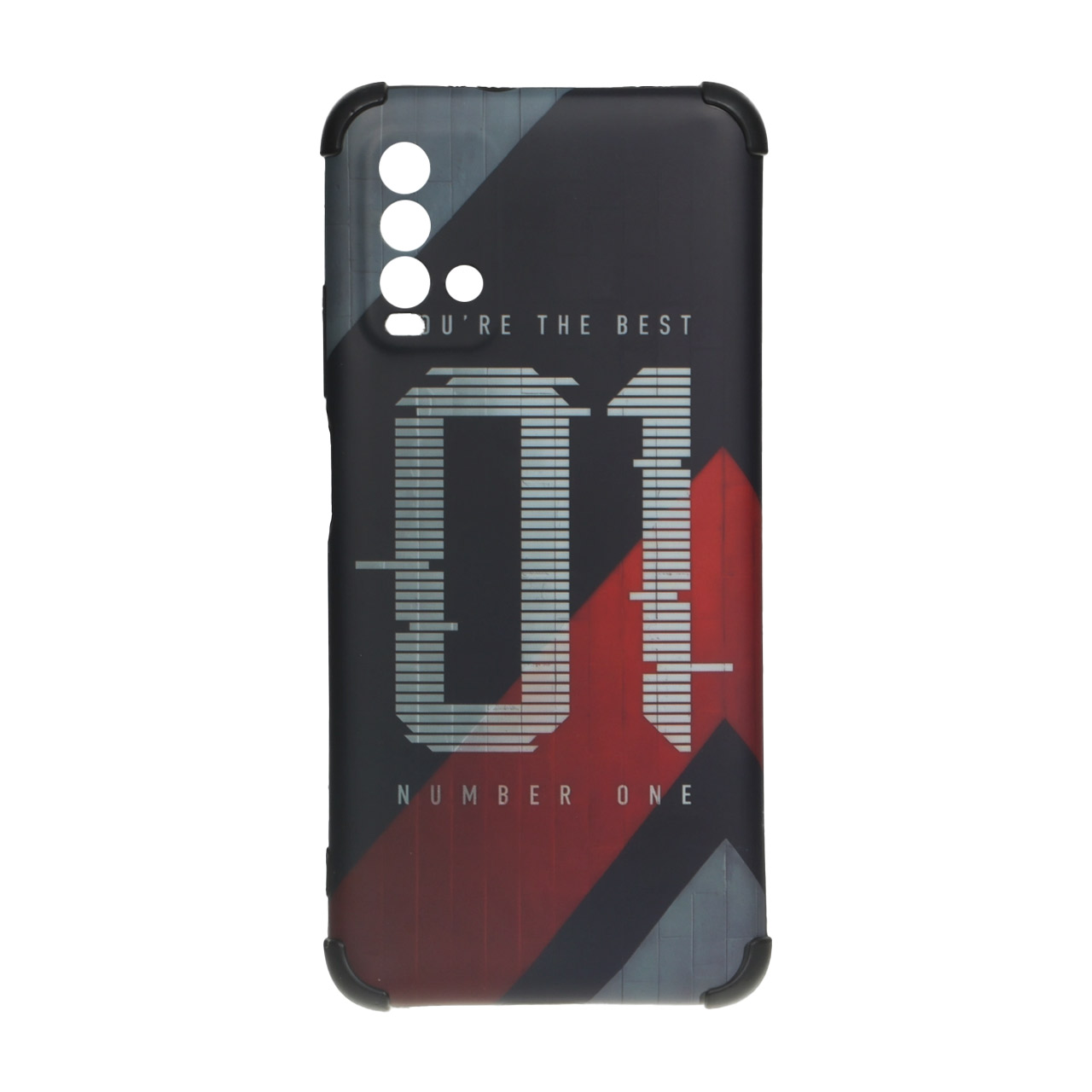 قاب طرح 01 Number One بامپردار مناسب برای شیائومی ردمی 9T 4G