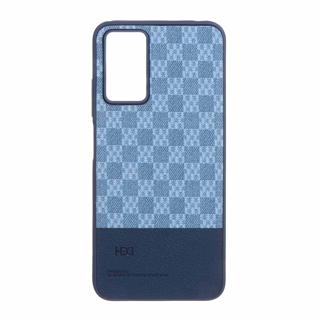 قاب HDD طرح چرم دوتکه سرمه‌ای مناسب برای شیائومی ردمی نوت 12 اس / ردمی نوت 11 4G / ردمی نوت 11 اس