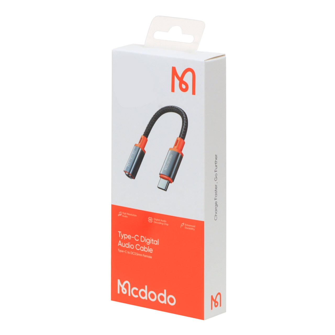 کابل تبدیل Type-C به جک 3.5 میلی متری Mcdodo مدل CA-7561 مشکی