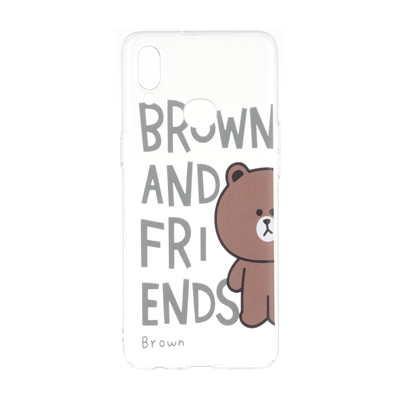 قاب طرح Brown and Friends شفاف پشت سخت مناسب برای سامسونگ گلکسی A10s