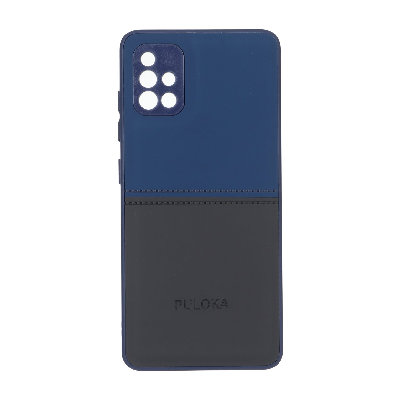 قاب Puloka طرح دو تکه جیر دوخت دار سرمه ای مناسب برای سامسونگ گلکسی A51 و M40s