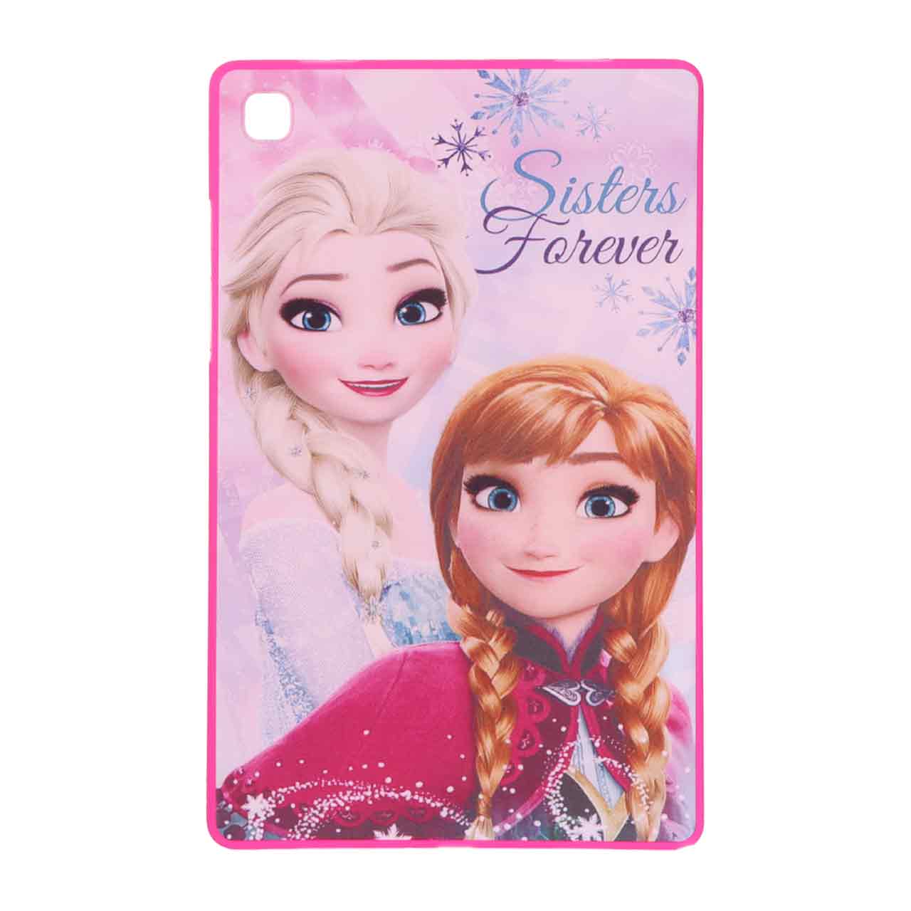 قاب ژله ای فانتزی طرح السا و آنا فروزن Sisters Forever مناسب برای تبلت سامسونگ گلکسی تب A7 10 اینچ SM-T505