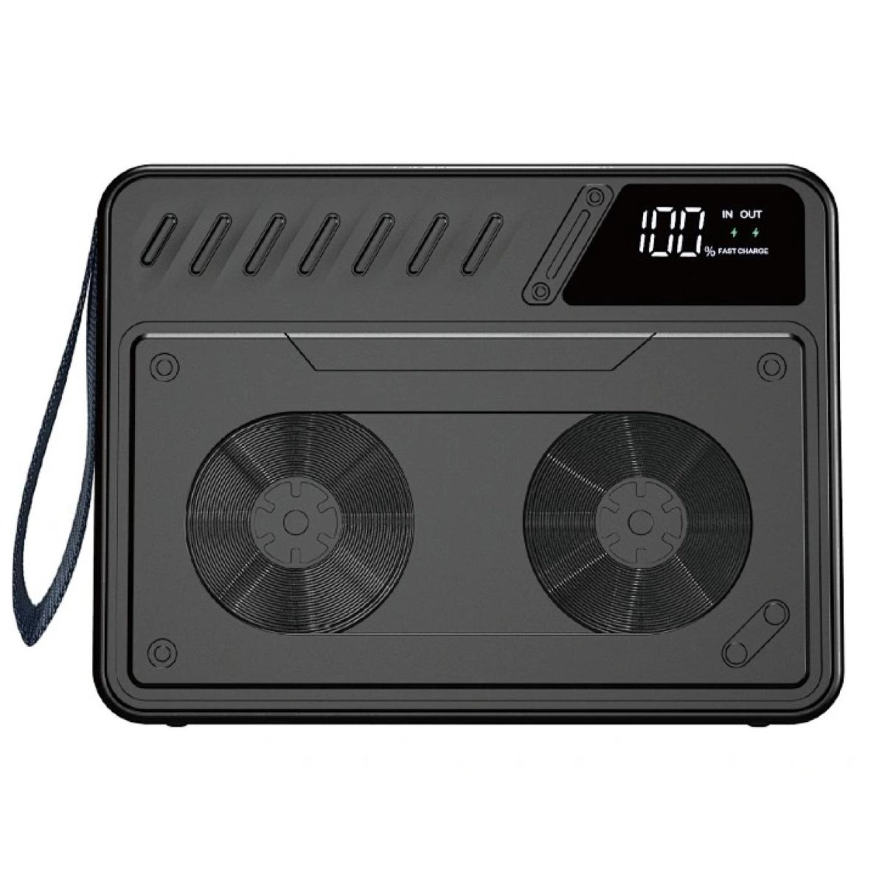پاوربانک فست شارژ Wiwu Fantasy Wi-P058 با ظرفیت 60000 میلی آمپر و توان 100 وات - مشکی