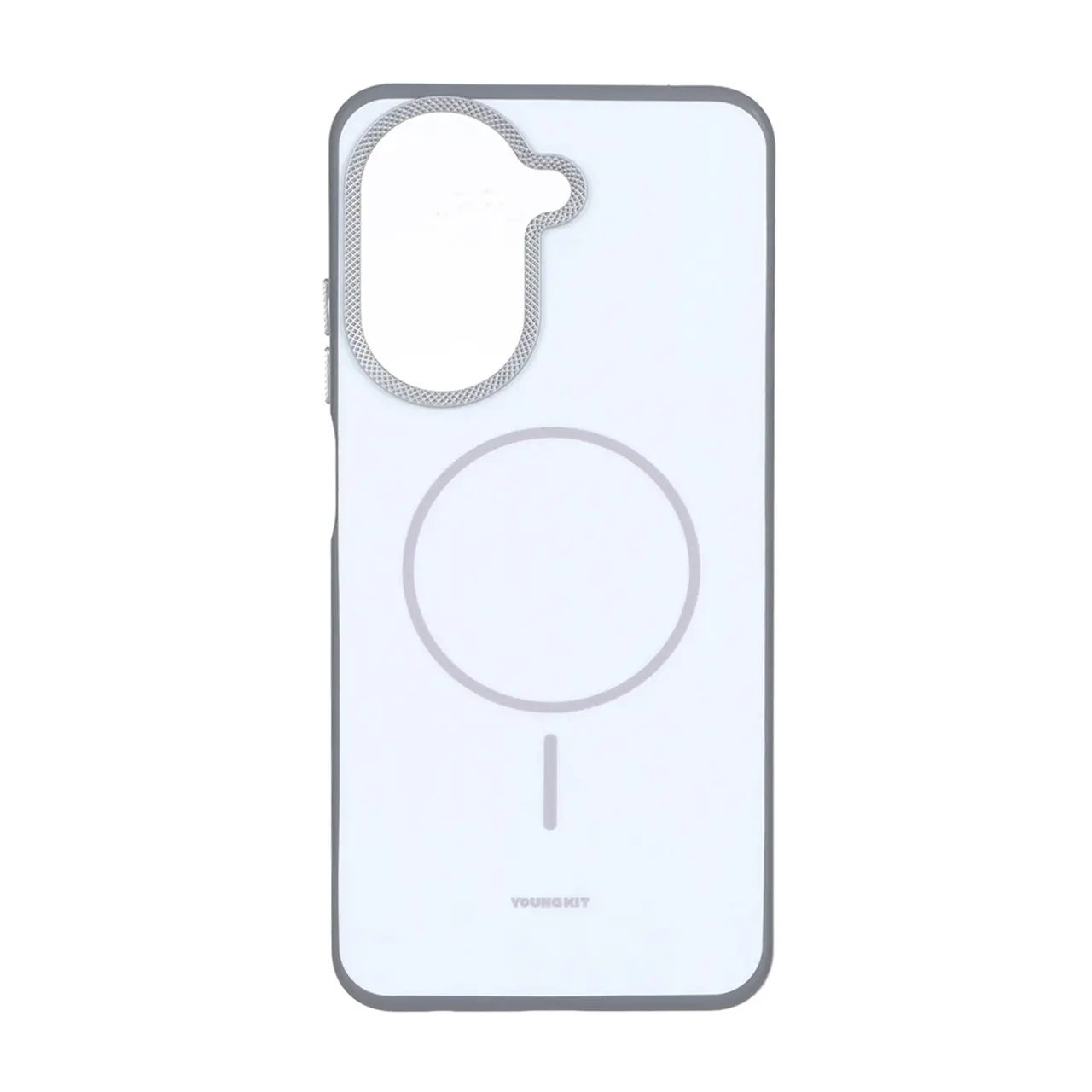 قاب Youngkit طرح مگ سیف دور لنز کربن مناسب برای شیائومی ردمی A5 و پوکو C71 - سفید