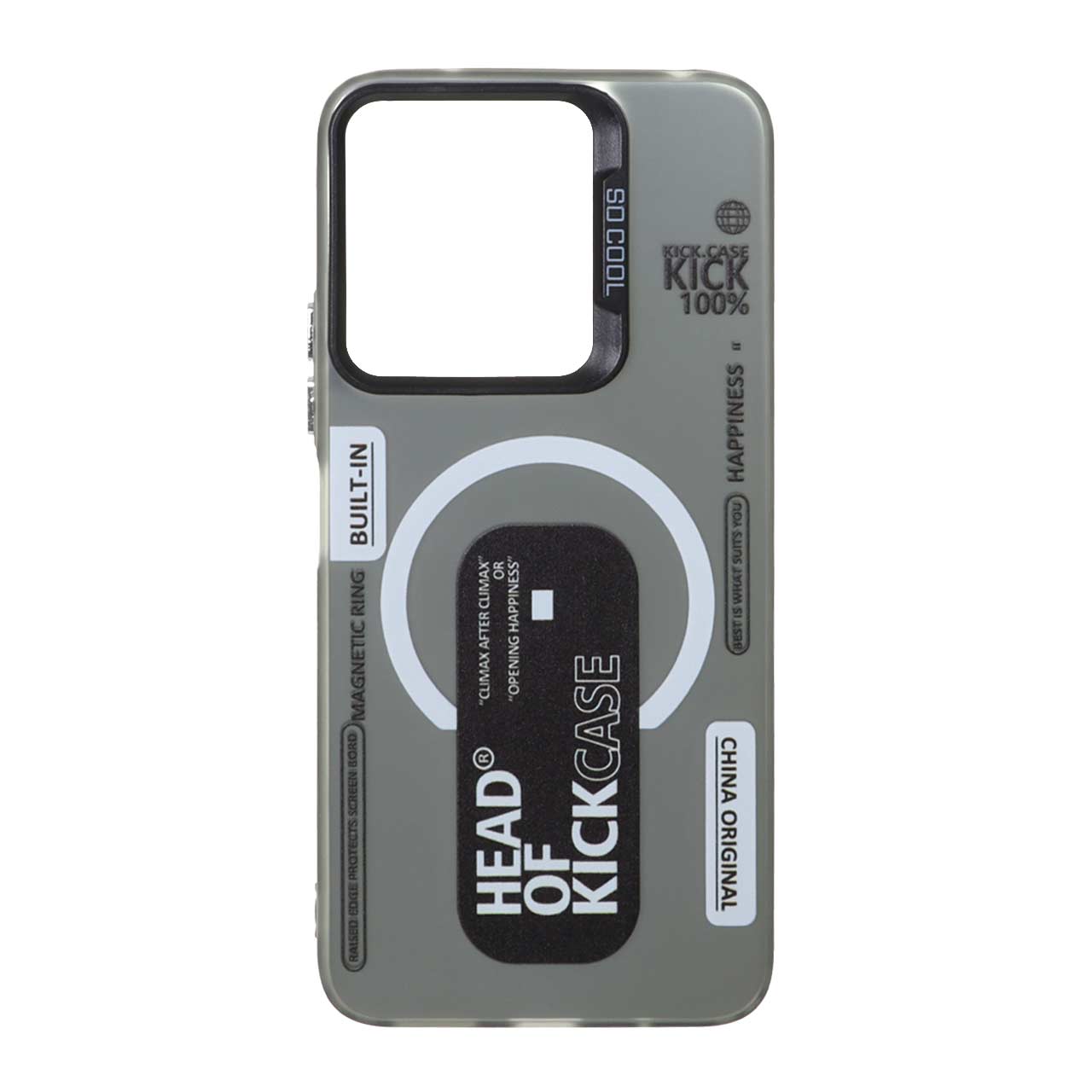 قاب So Cool طرح مگ سیف Kick Case مناسب برای شیائومی ردمی 13X / ردمی 13 4G / پوکو M6 4G