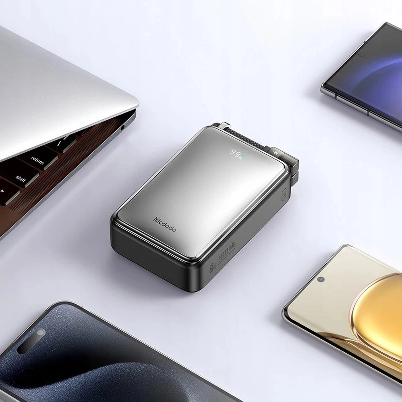 پاوربانک فست شارژ Mcdodo 20000mAh مدل MC-433 67W با گارانتی متین
