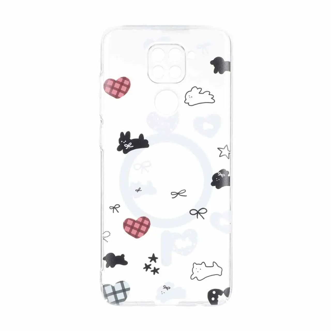 قاب Cute کریستالی طرح مگ سیف محافظ لنزدار Xiaomi Redmi Note 9 / Redmi 10X 5G / Redmi 10X Pro 5G - کد 91
