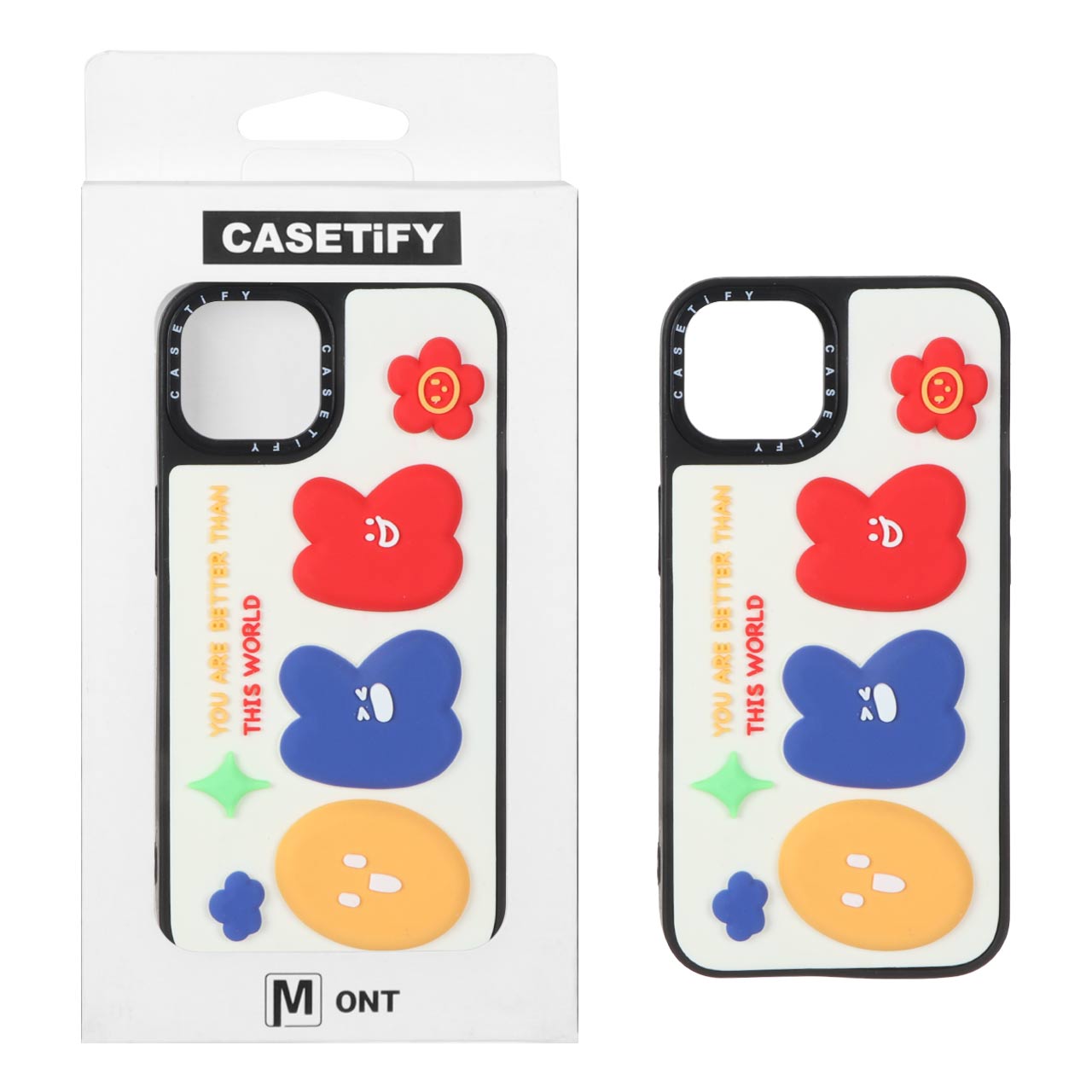 قاب Casetify طرح برجسته فانتزی با المان‌های کارتونی مناسب برای آیفون 13 و آیفون 14
